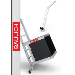 Winda dekarska aluminiowa wciągarka elektryczny wyciąg wózek transportowy produkt POLSKI