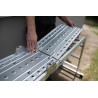 Podest stalowy do drabiny 4x3 platforma robocza