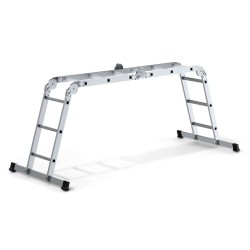 Drabina przegubowa z aluminium składana wielofunkcyjna 4x3 BAULICH