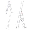 Drabina aluminiowa wielofunkcyjna 3x10 150kg produkt POLSKI