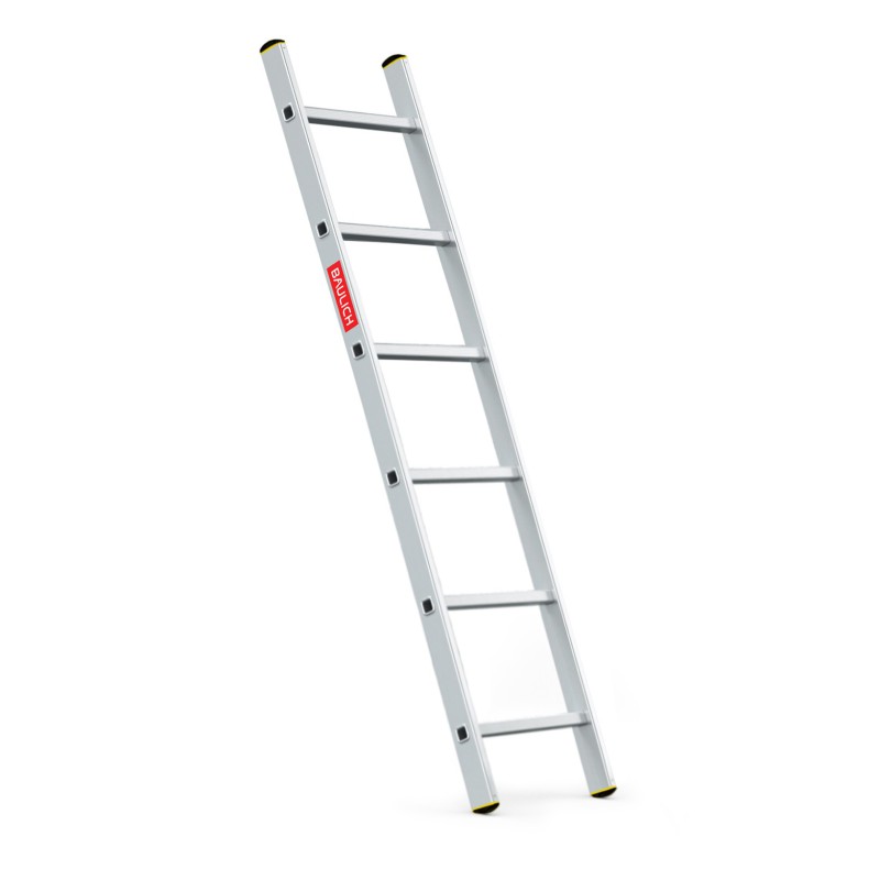 Drabina aluminiowa przystawna 1x6 stopni do 150 kg