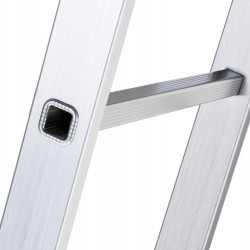 Drabina aluminiowa przystawna 1x6 stopni do 150 kg