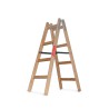 Drabina drewniana STANDARD 124cm 2x4