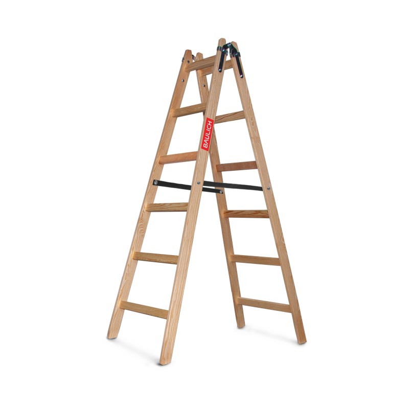 Drabina drewniana STANDARD 182cm 2x6 Drabina drewniana STANDARD 182cm 2x6