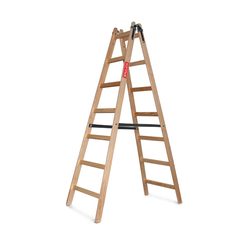 Drabina drewniana STANDARD 211cm 2x7 Drabina drewniana STANDARD 211cm 2x7