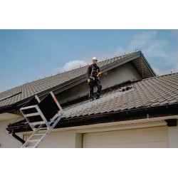 Winda dekarska aluminiowa wciągarka elektryczny wyciąg wózek transportowy produkt POLSKI