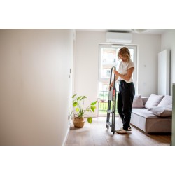 Drabina stalowa domowa 3 stopnie do 125 kg produkt POLSKI