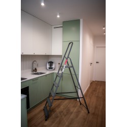 Drabina stalowa domowa 6 stopni do 125 kg produkt POLSKI