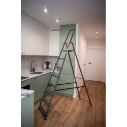 Drabina stalowa domowa 8 stopni do 125 kg produkt POLSKI