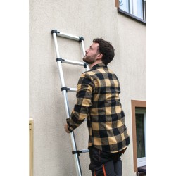 Drabina teleskopowa aluminium 9 szczebli HOME BAULICH