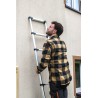 Drabina teleskopowa aluminium 9 szczebli HOME BAULICH