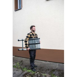 Drabina teleskopowa aluminium 11 stopni BAULICH HOME