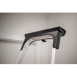 Drabina aluminiowa domowa z półką 4 stopniowa  BAULICH produkt POLSKI