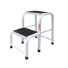 Taboret stalowy 2 stopnie 150 kg HOME