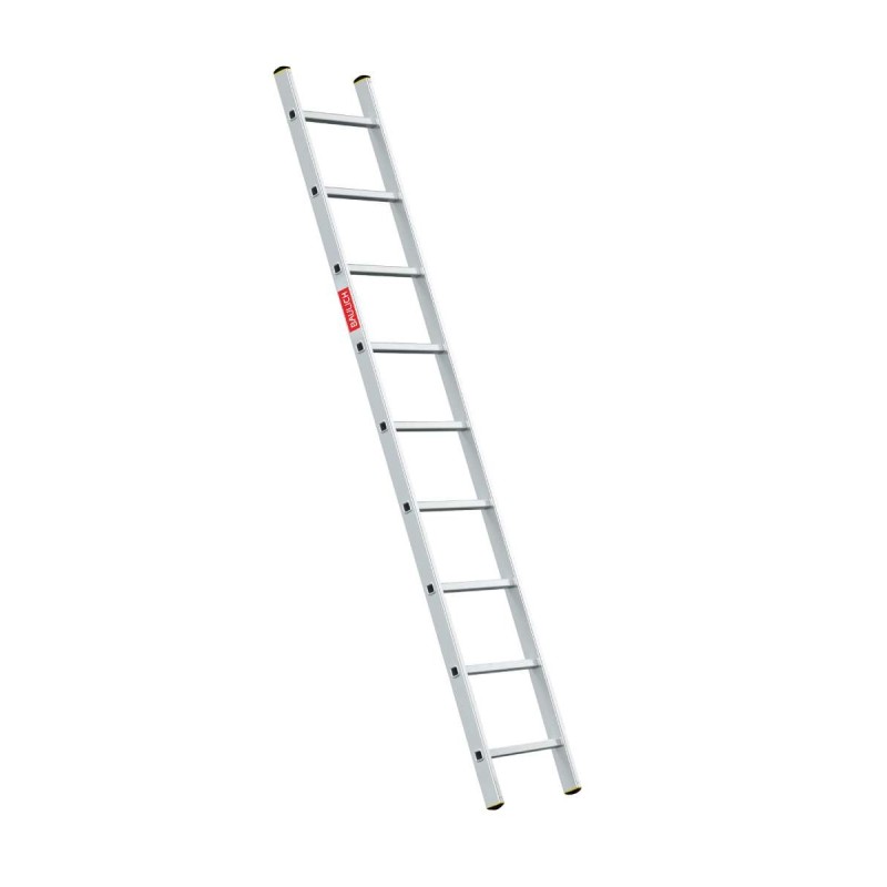 Drabina aluminiowa przystawna profesjonalna 1x9 150 kg | Baulich