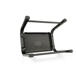 Taboret stalowy 1-stopniowy 150 kg czarny | Baulich