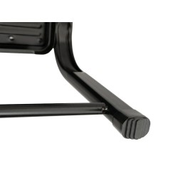Taboret stalowy 1-stopniowy 150 kg czarny | Baulich