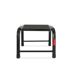 Taboret stalowy 1-stopniowy 150 kg czarny | Baulich