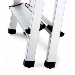 Drabina aluminiowa dwustronna 2x8 120 kg | Baulich