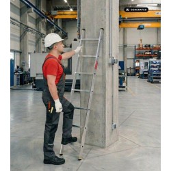 Drabina aluminiowa przystawna 1x7 150 kg | Baulich