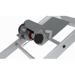 Winda dekarska aluminiowa wciągarka elektryczna | Baulich