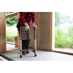 Drabina teleskopowa 3,2m – 11 stopni, składana do 94cm | Baulich