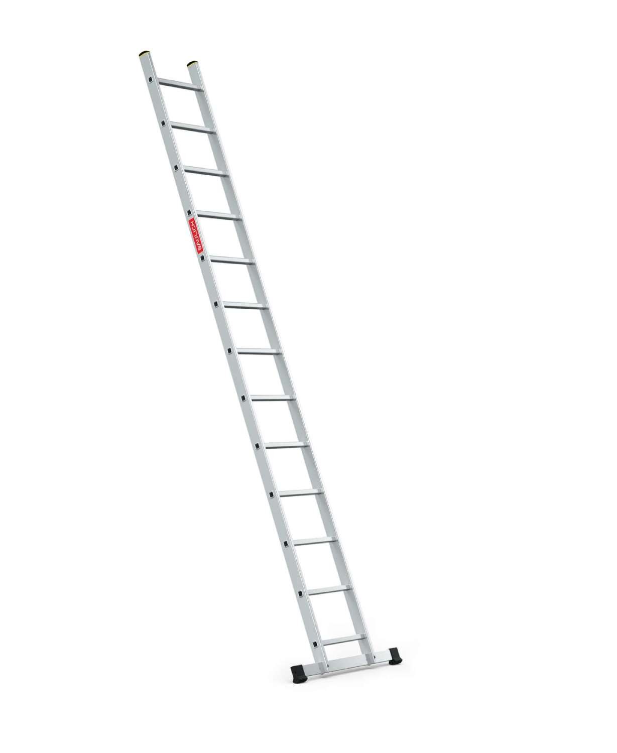 Profesjonalna drabina aluminiowa przystawna Baulich 1x13 szczebli