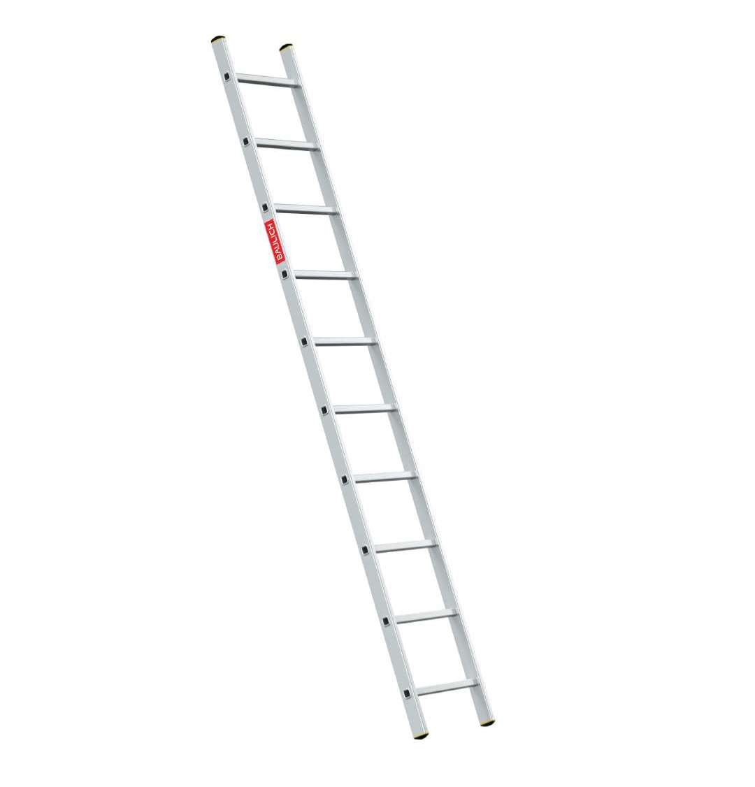 Profesjonalna drabina aluminiowa przystawna Baulich 1x10 stopni