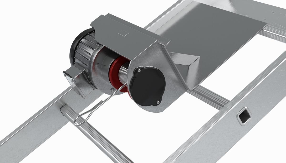Silnik 1050 W windy dekarskiej Baulich